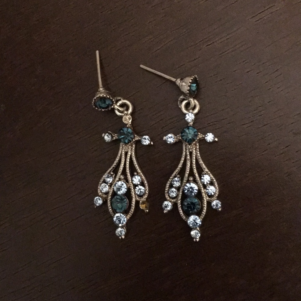 💎SALE💎 chandelier earrings blues
